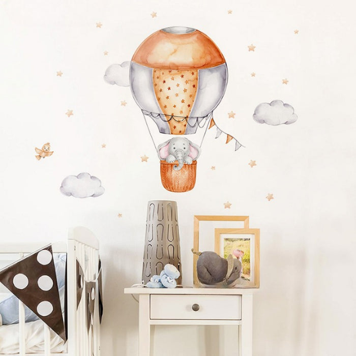 Cartoon Elephant Wall Stickers