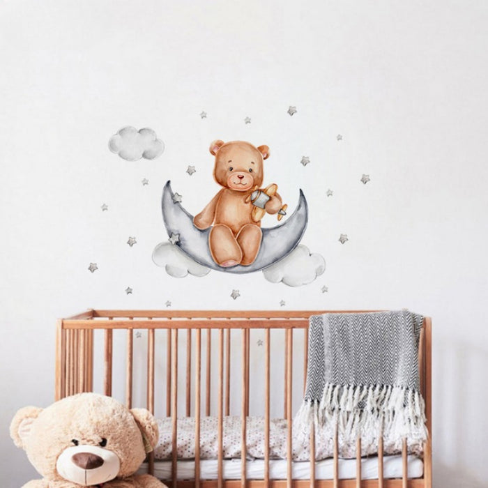 Animal Bear Pattern Wall Stickers