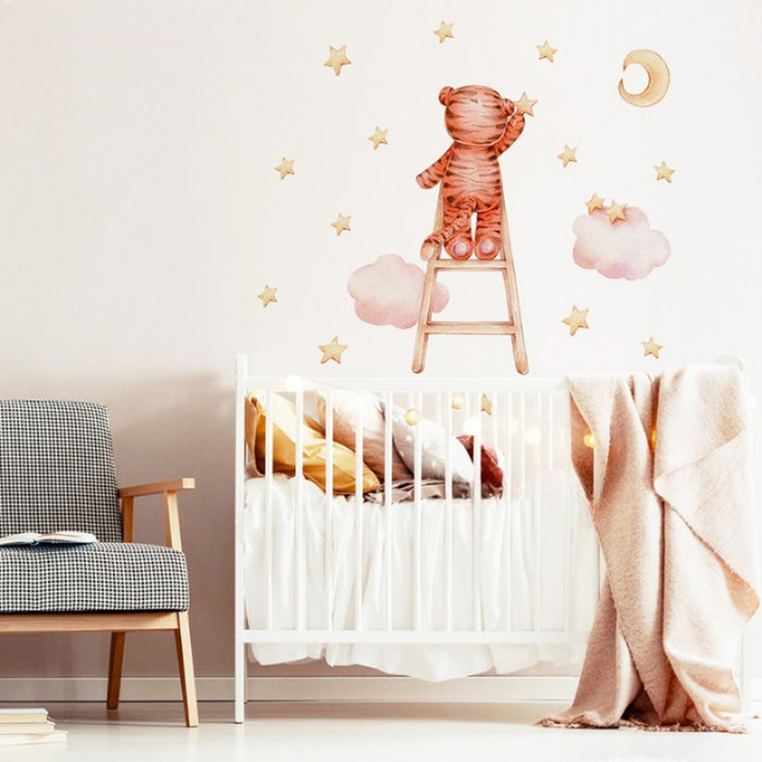 Tiger Decorative Children Wall Stickers