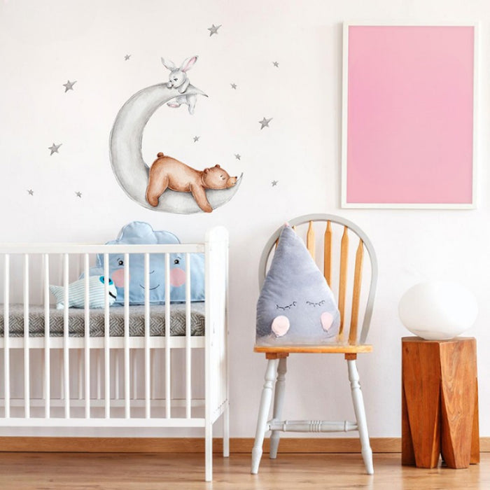 Animal Bunny Bear Wall Sticker