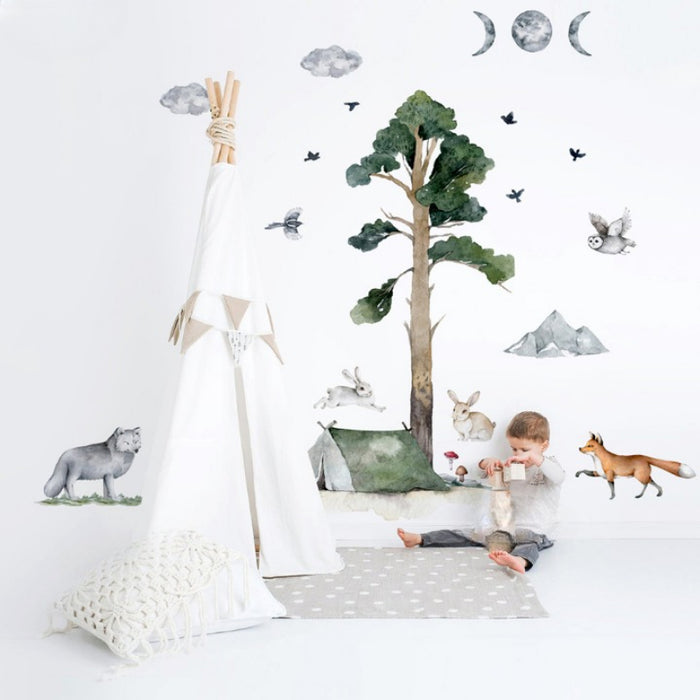 Large Forest Wall Stickers