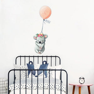 Cute Animal Bedroom Wall Stickers
