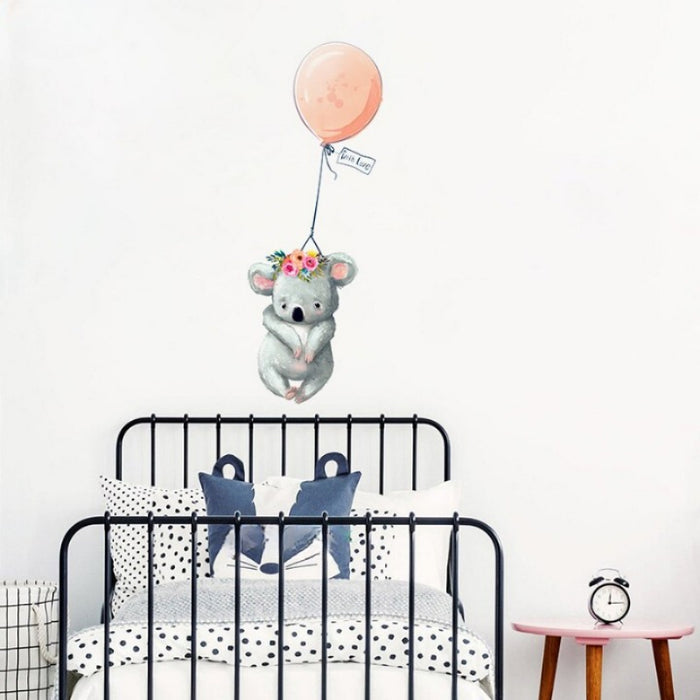 Cute Animal Bedroom Wall Stickers