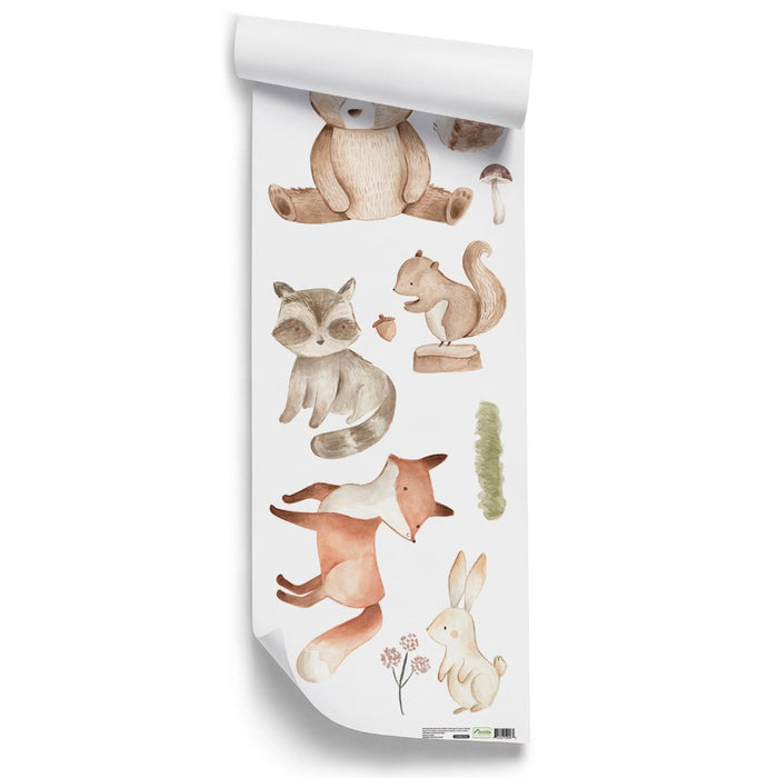 Woodland Animal Wall Stickers