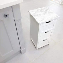 Glossy Marble Paper Granite Gray/White Roll Kitchen Countertop Cabinet Furniture is Renovated Thick Wallpaper Easy to Remove