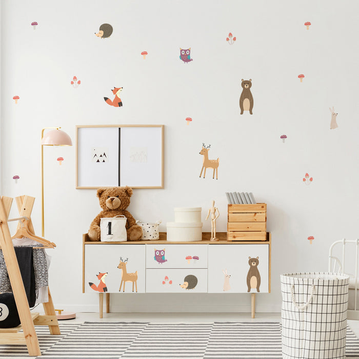 Cartoon Cute Wall Sticker For Nursery