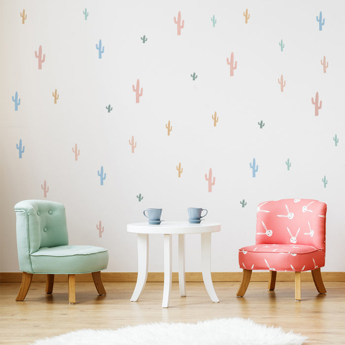 Cactus Creative Print Wall Sticker