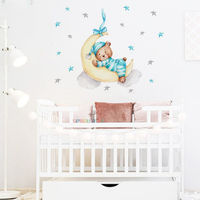 Moon Wall Stickers For Kids