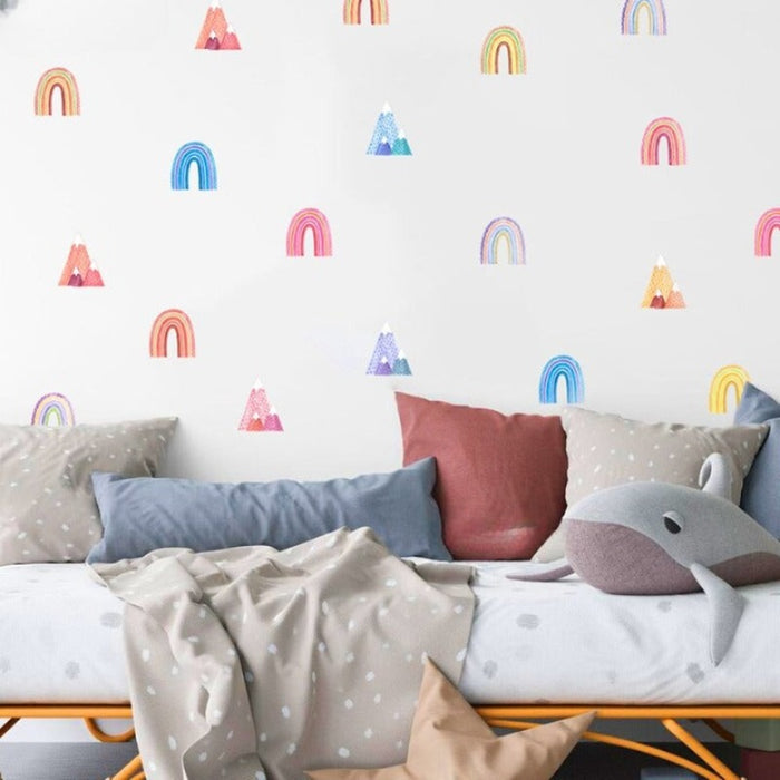 Colorful Rainbow 3D Wall Stickers