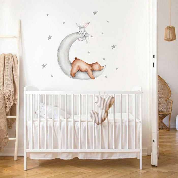 Animal Bunny Bear Wall Sticker