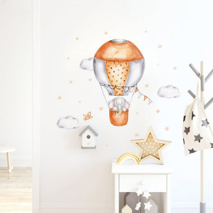 Cartoon Elephant Wall Stickers