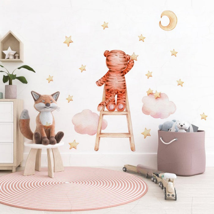 Tiger Decorative Children Wall Stickers