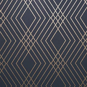 Golden Patterned Wallpaper