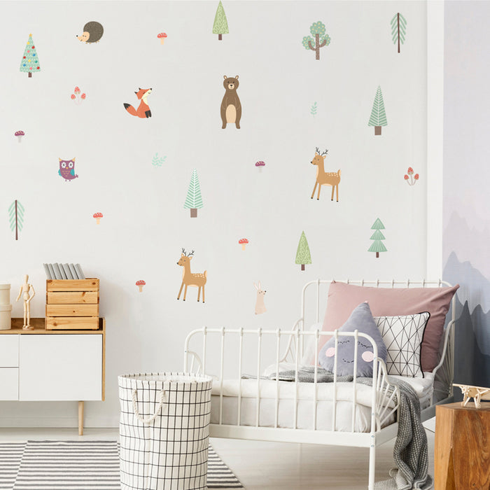 Cartoon Cute Wall Sticker For Nursery