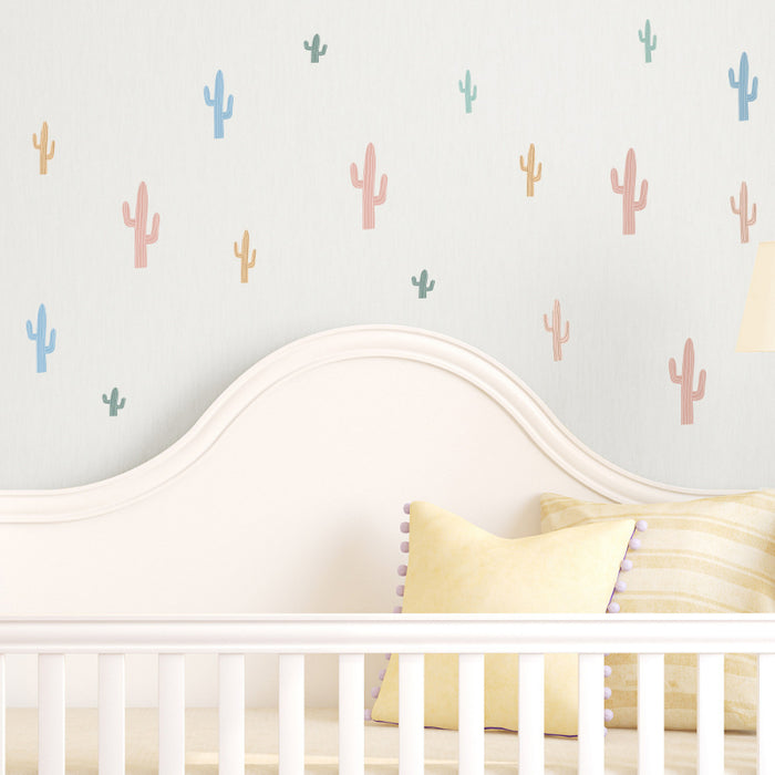 Cactus Creative Print Wall Sticker