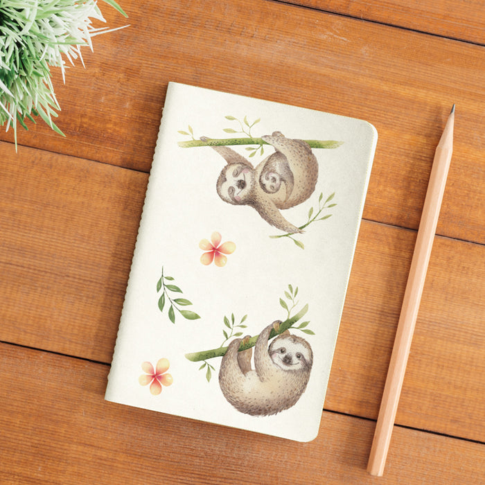 Cute Sloth Plant Wall Stickers