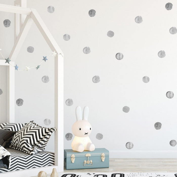 Watercolor Dot Wall Stickers