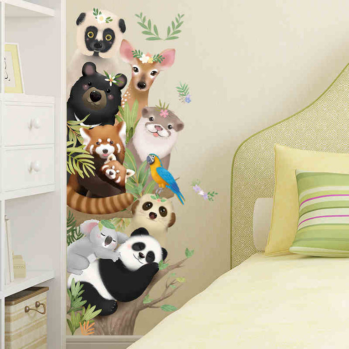 Animal Panda Wall Stickers For Kid's Room