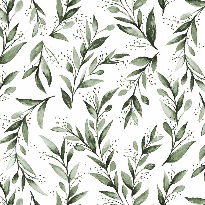 Floral Peel And Stick Modern Self Adhesive Decorative Leaf Wallpaper