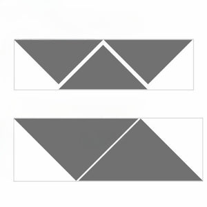 Geometric Triangles Wall Stickers