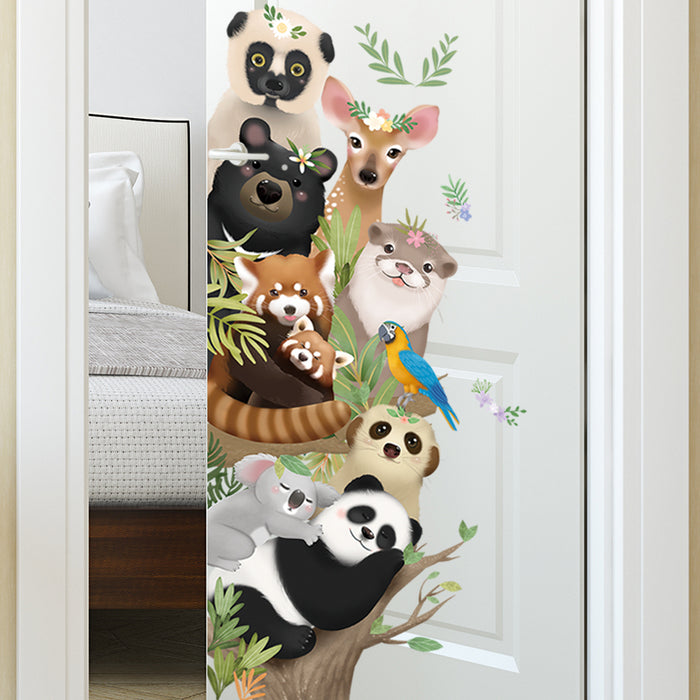 Animal Panda Wall Stickers For Kid's Room