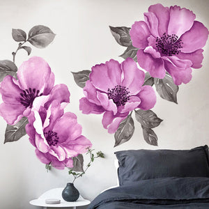 Decoration Nordic Wall Stickers Flowers