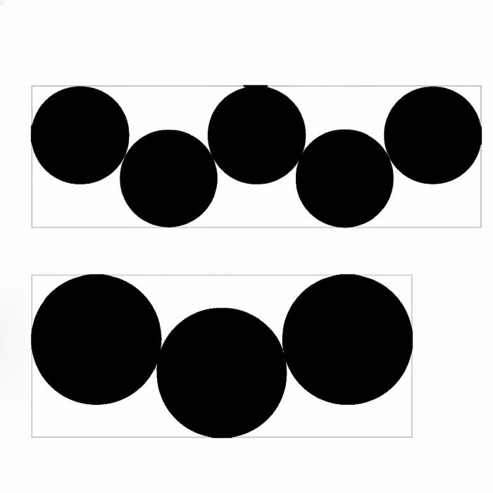 New Big Polka Dots Wall Stickers