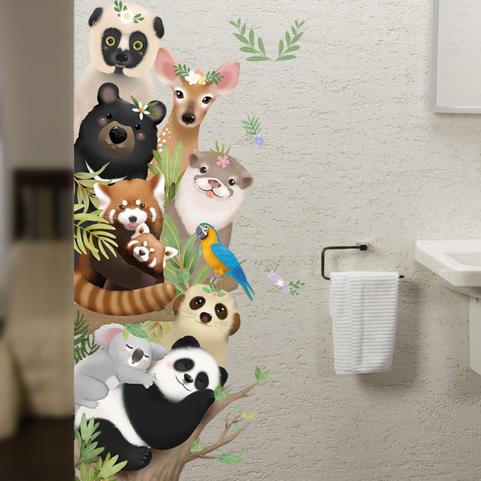 Animal Panda Wall Stickers For Kid's Room