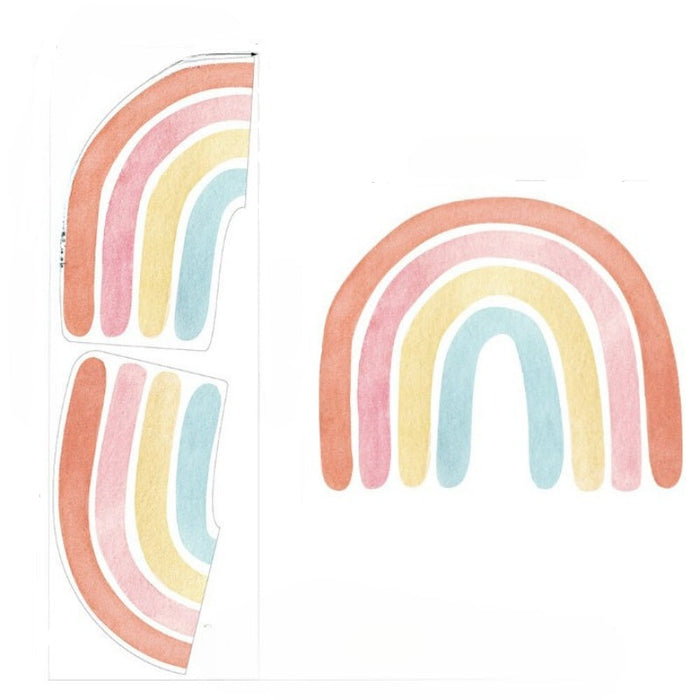 Watercolor Rainbow Home Decor Wall Stickers