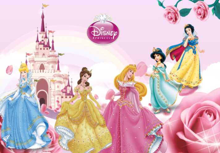 3D Disney Princess Wallpaper