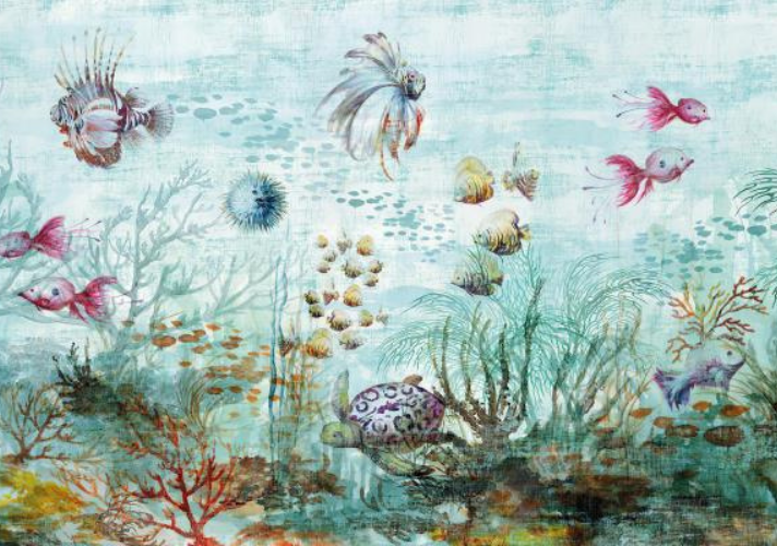 3D Aquatic Life Wallpaper