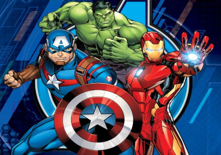 3D Avengers Cartoon Wallpaper