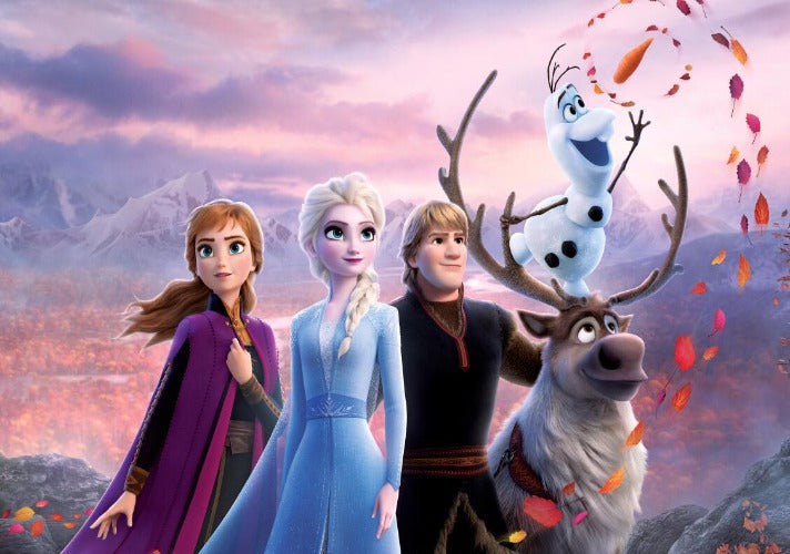 3D Frozen Characters Wallpaper