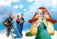 3D Elsa and Anna Wallpaper