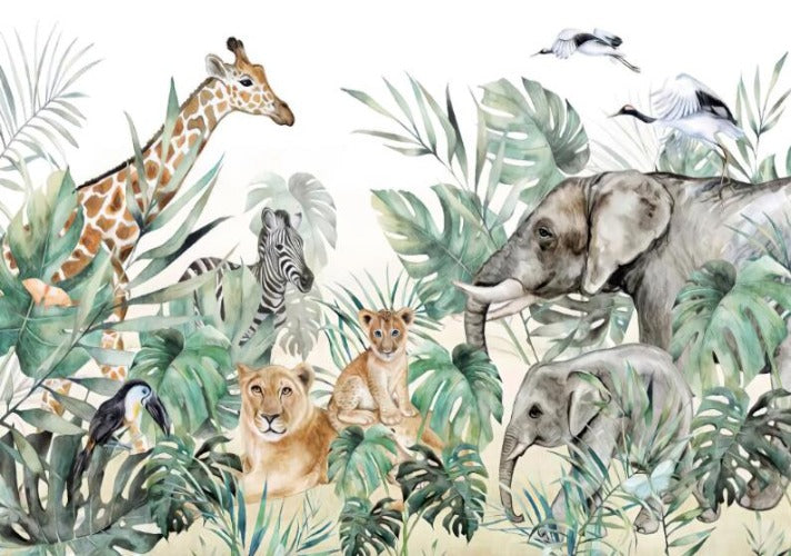 3D Precious Wildlife Wallpaper