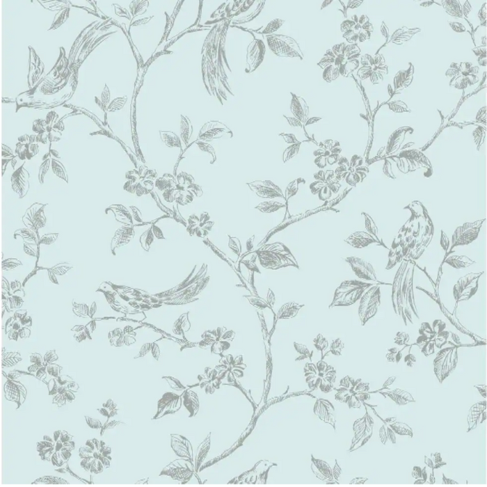 Bird Trail Strippable Wallpaper