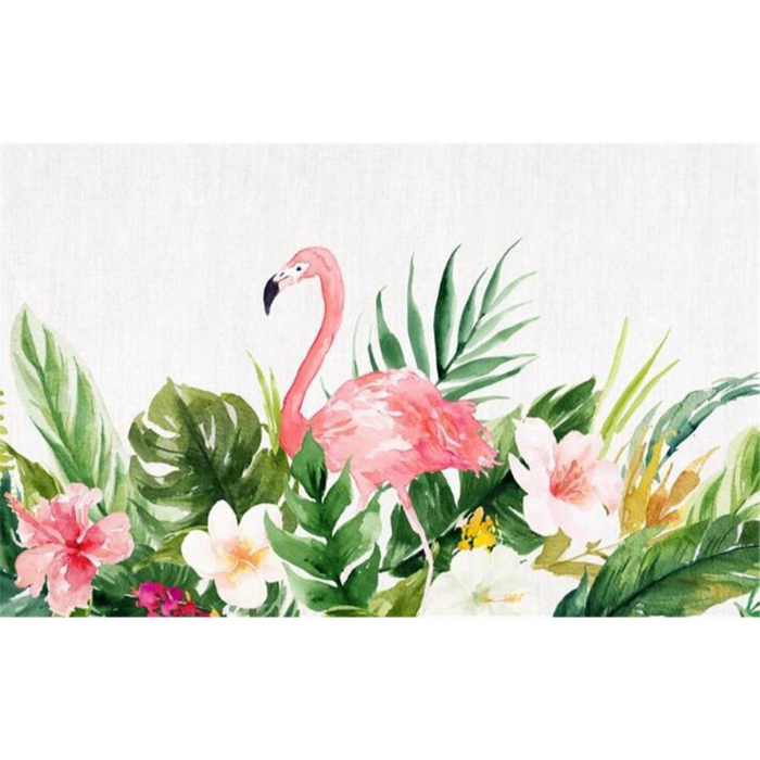 Fresh and Stylish Flamingo Scenery Wallpaper