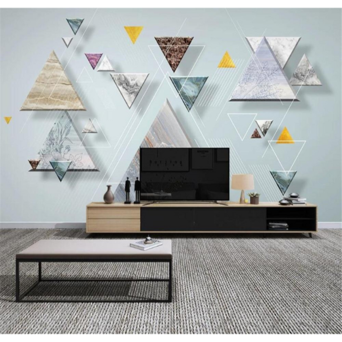 3D Geometric Abstract Wallpaper