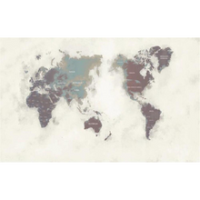 Children's Ink World Map Wallpaper