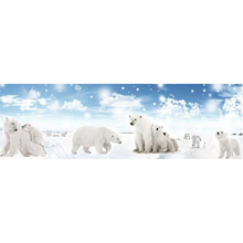 3D Ice and Snow Polar Bear Wallpaper