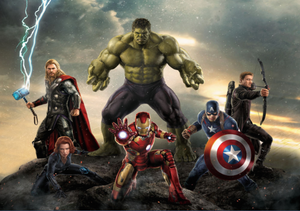 3D Avengers Wallpaper