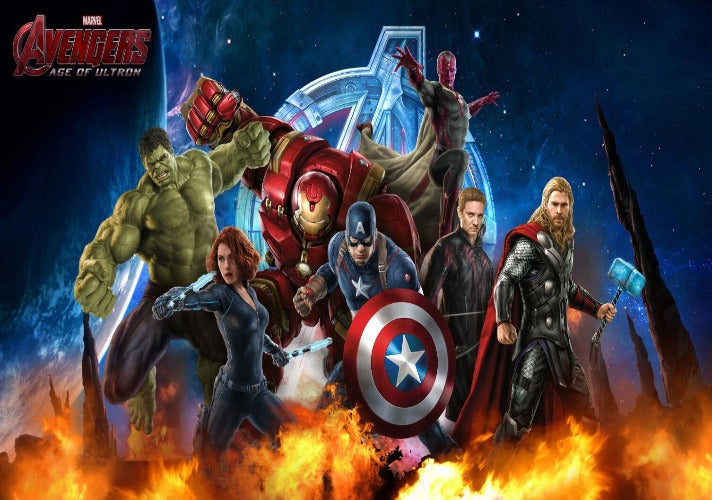 3D Avengers Characters Wallpaper
