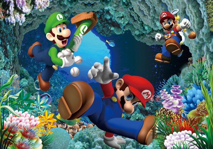 3D Adventures of Super Mario Wallpaper