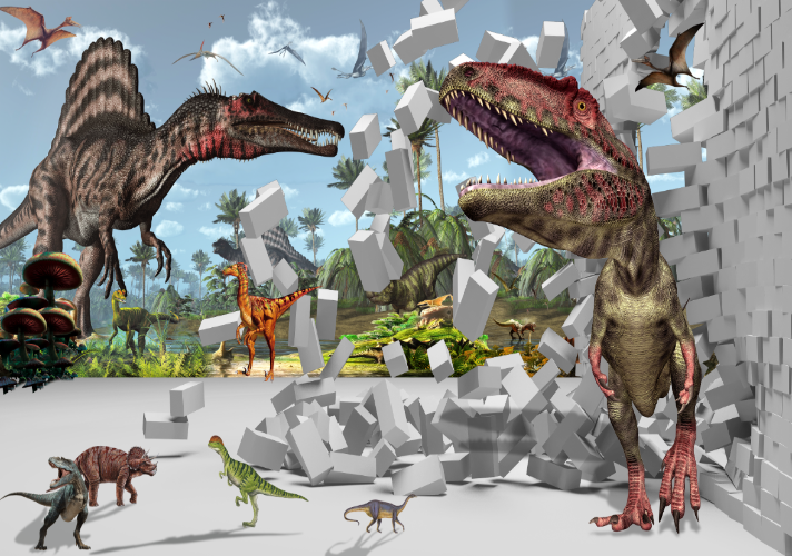 3D Dinosaurs World Wallpaper
