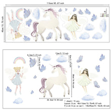 Cute Unicorn Wall Stickers For Home