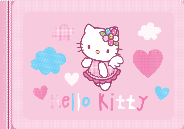 3D Precious Hello Kitty Wallpaper