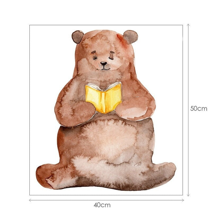 3D Bear Wall Stickers Home Decor