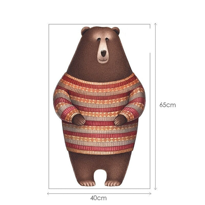 3D Bear Wall Stickers Home Decor