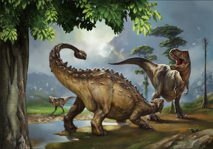 3D Terrifying Dinosaurs Wallpaper