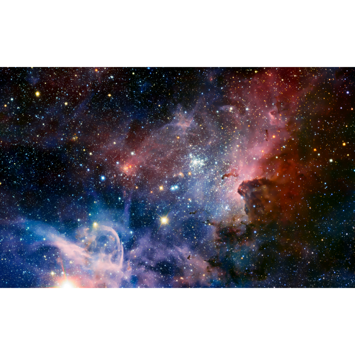 Starlit Colorful Space Galaxy Wallpaper